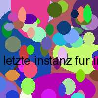 letzte instanz fur immer und ewig