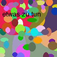 etwas zu tun